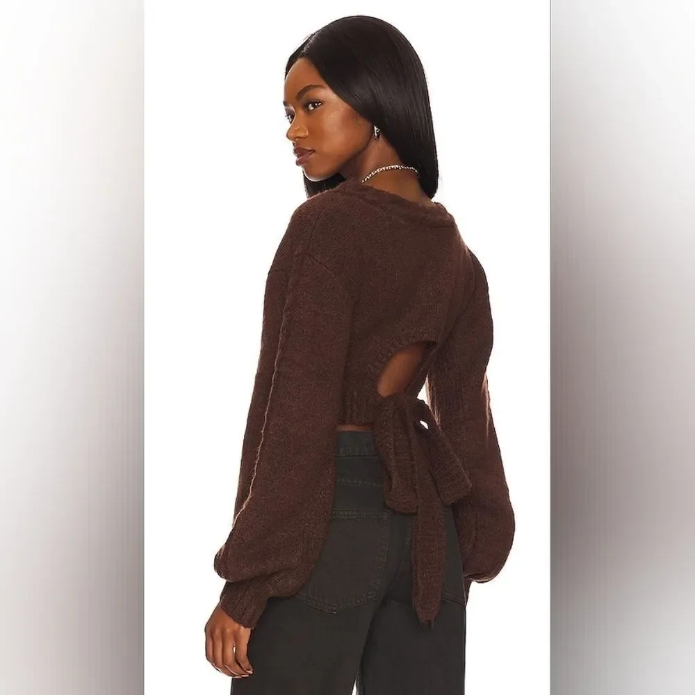 For Love And Lemons cable knit